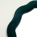 Soft Squiggly Mirror – Oval Pebble – Royal Teal (20.5x32.5x2.3cm)