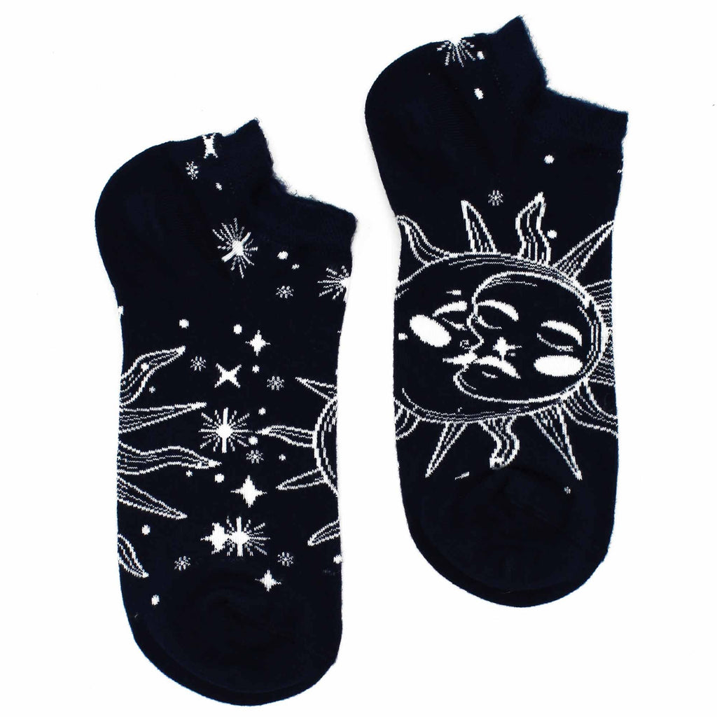 S/M Hop Hare Bamboo Socks Low (3.5-6.5) - Sun and Moon 